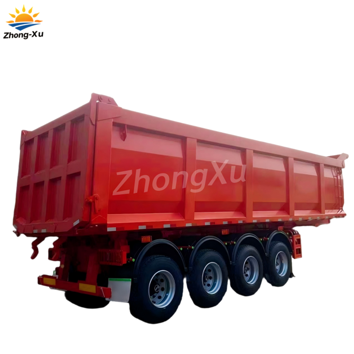 4 Axle Rear Tipper Semi-trailer best