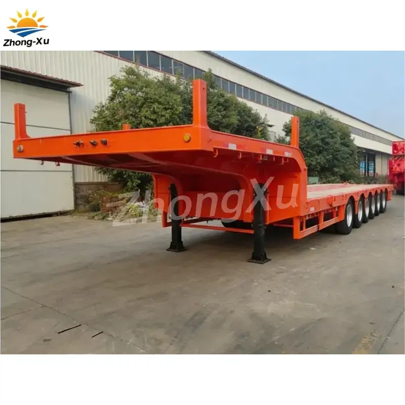 Six-Axle Lowbed Semi Trailer With Hydraulic Ramp best