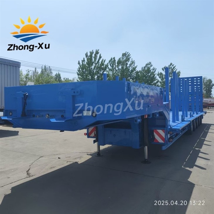 5-Axle Trailer With Fence Piles factory