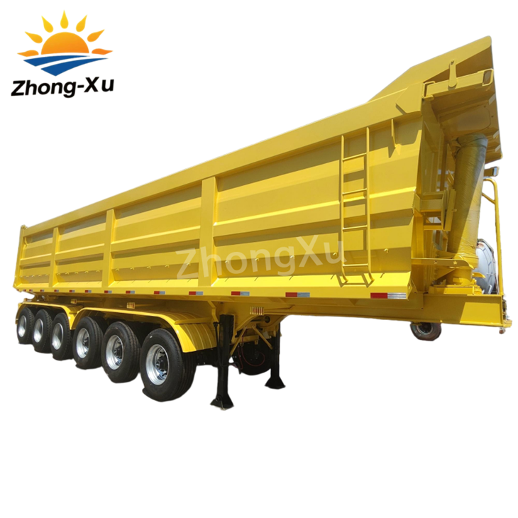 6-Axle Rear-Tipping Dump Semi-Trailer best