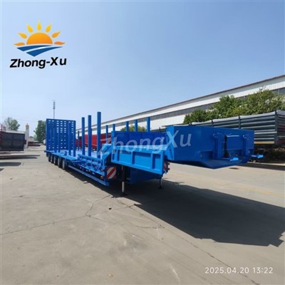 5-軸グースネックローボーイセミトレーラー