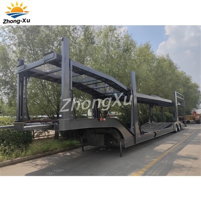 2 車軸 8auto 車輸送キャリアセミトレーラー