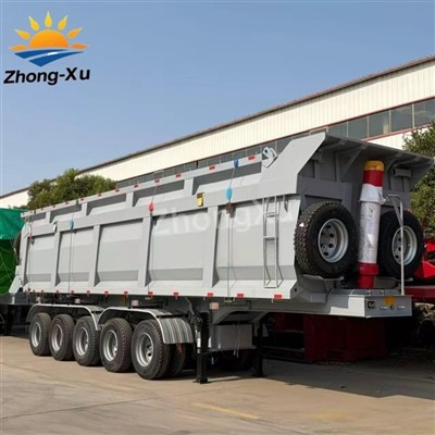 5-車軸 40 M3 U- 型ダンプセミトレーラー