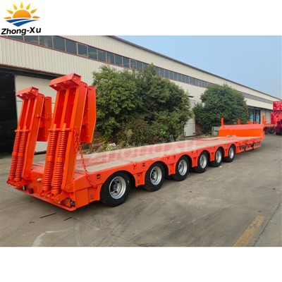 油圧ランプ付き 6- 軸低床セミトレーラー